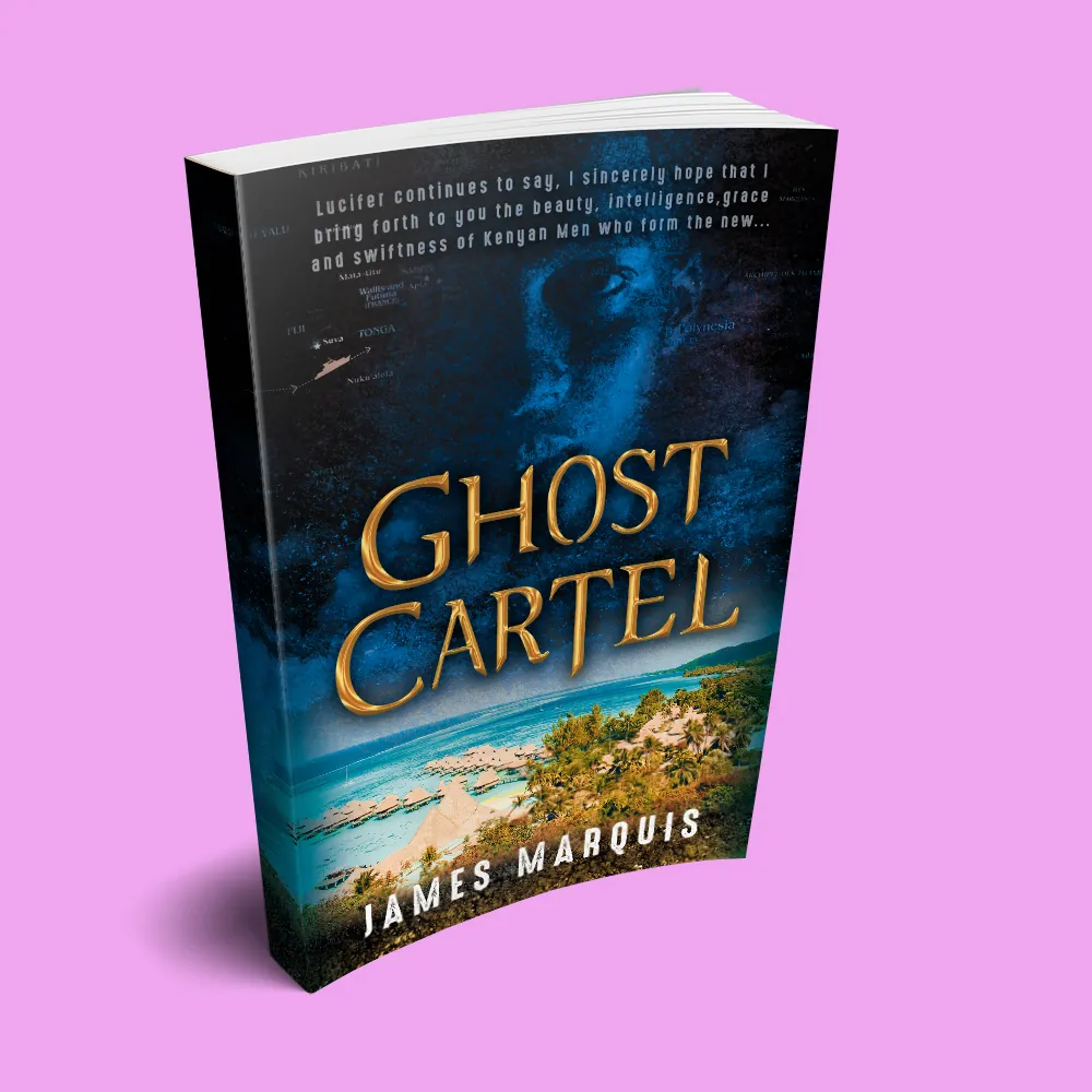 Book cover design – Ghost Cartel by James Marquis — TAMIGO
