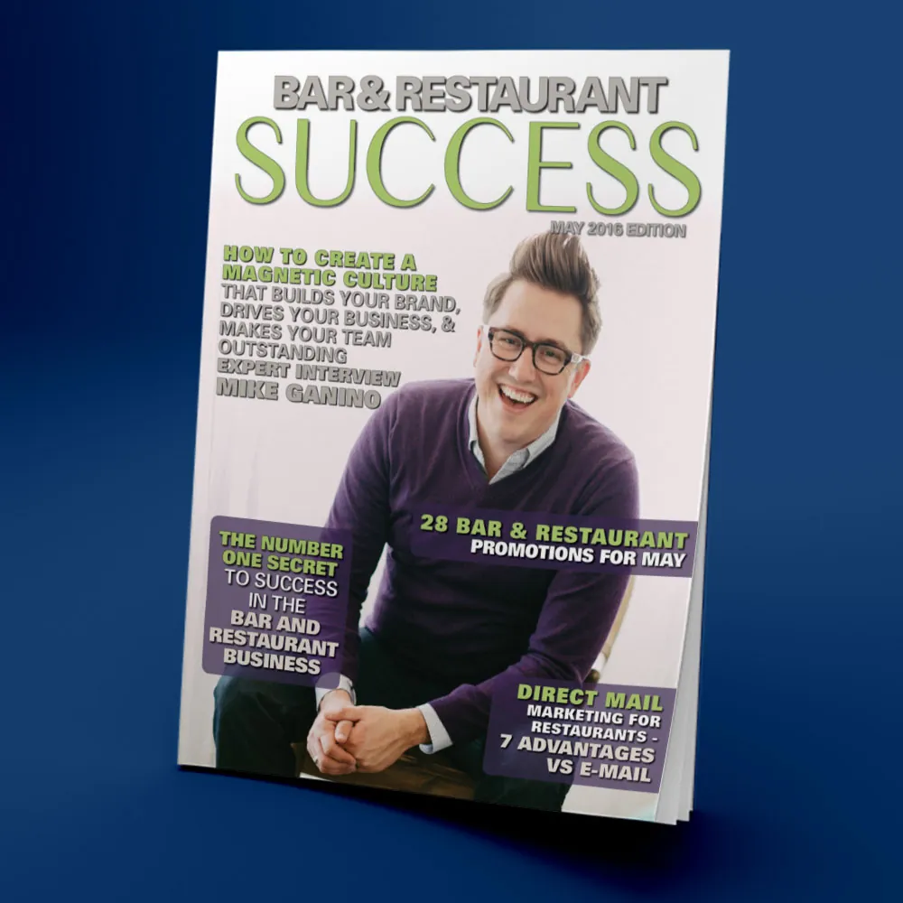 Magazine design – Bar and Restaurant Success issue 9 by Nick Fosberg — TAMIGO