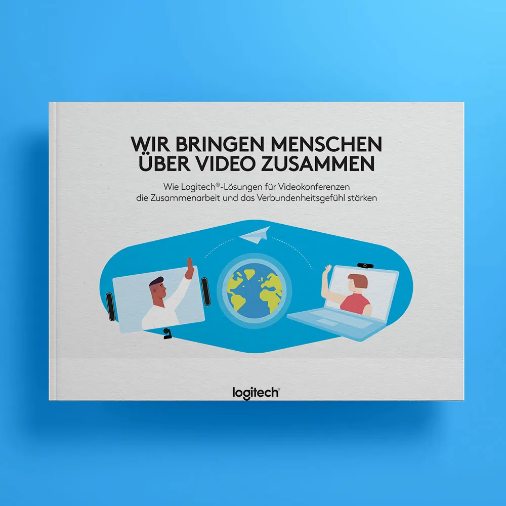 Multilingual book design – Bringing People Together Through Video German edition Logitech — TAMIGO