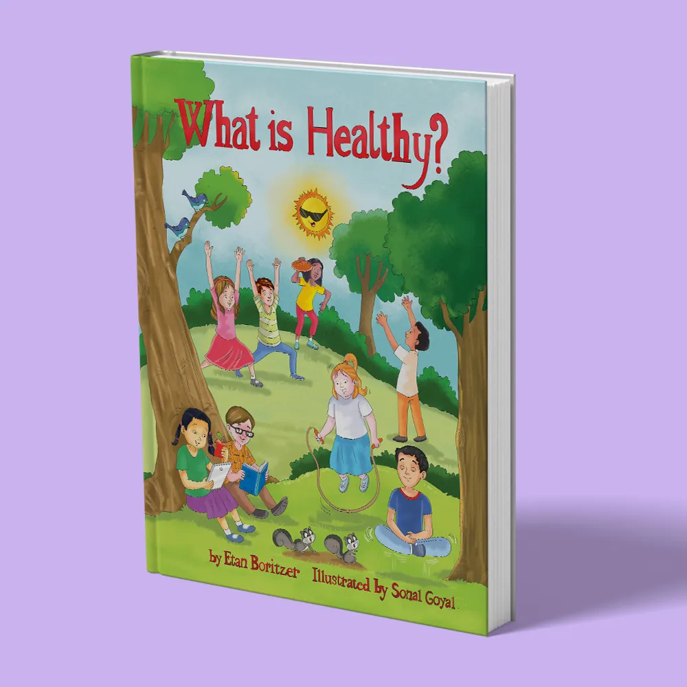 Children's book design – What Is Healthy by Etan Boritzer — TAMIGO