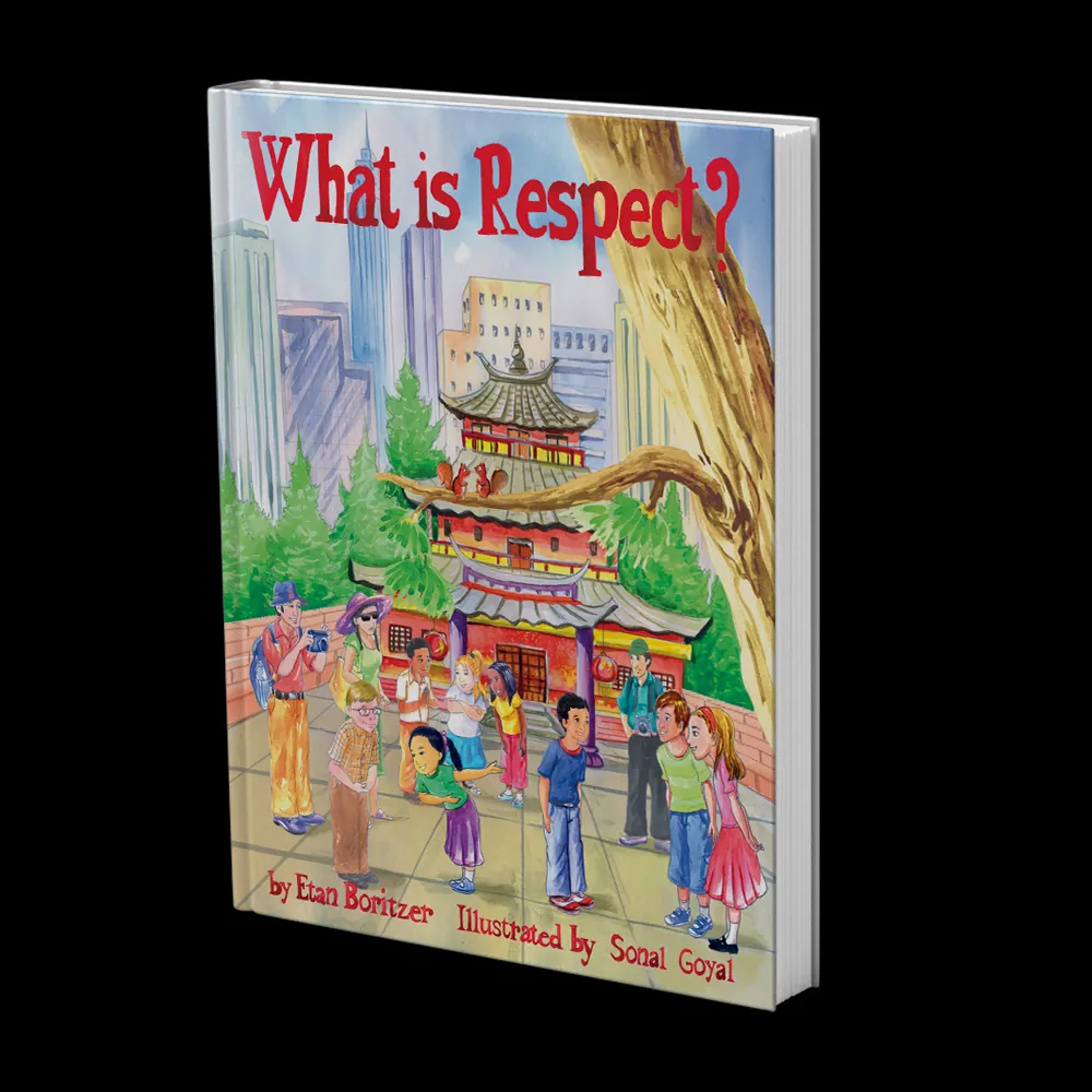 Children's book design – What Is Respect by Etan Boritzer — TAMIGO