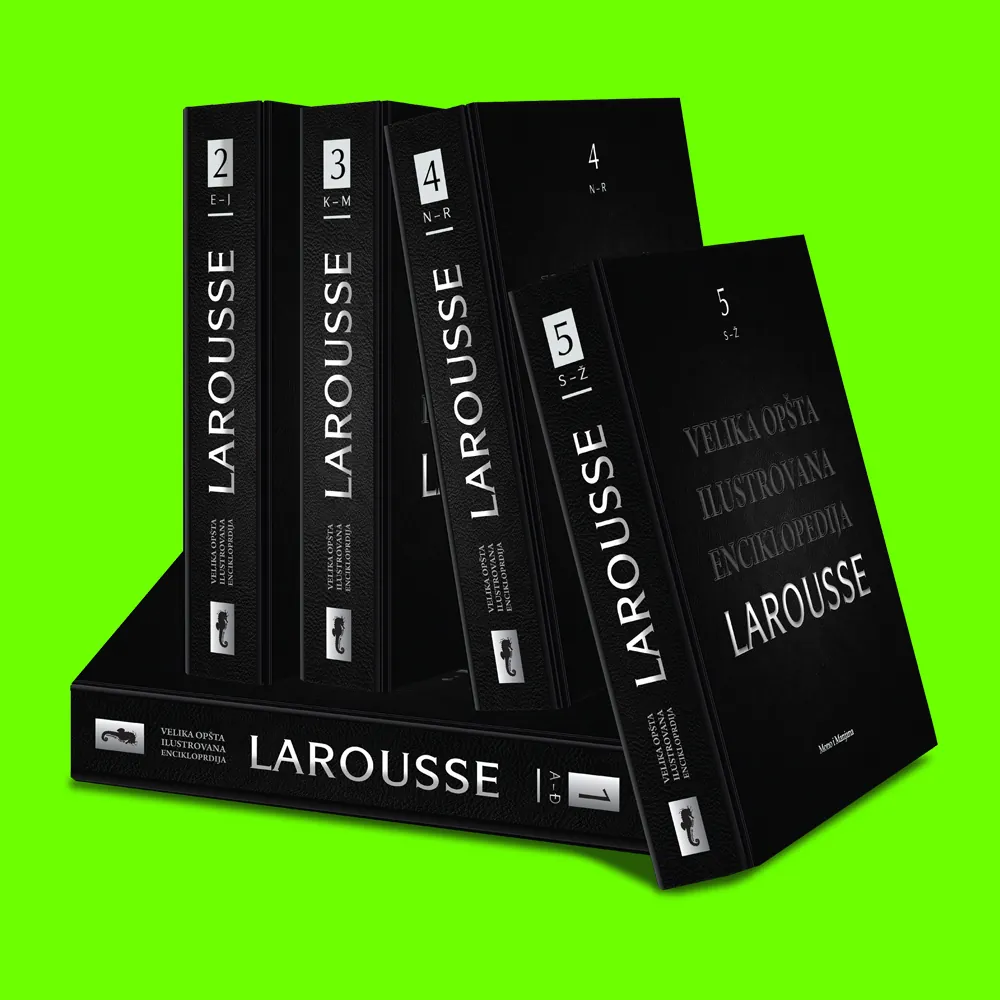 Encyclopedia design – Big Illustrated Larousse Serbian edition — TAMIGO
