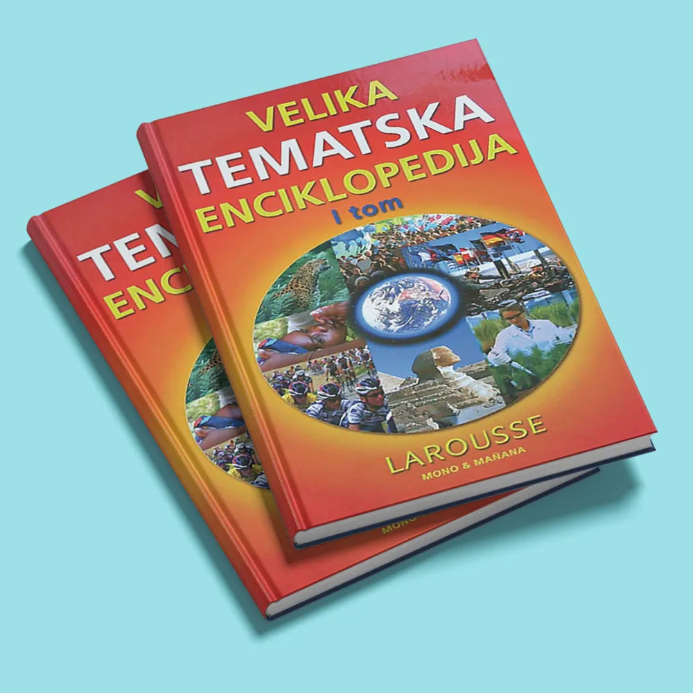 Encyclopedia design – Big Thematic Larousse Encyclopedia Serbian edition — TAMIGO